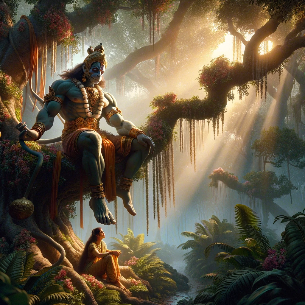 Hanuman Continues Waiting in the Tree